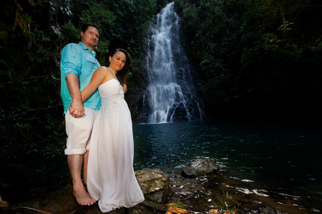 Belize Waterfalls Wedding